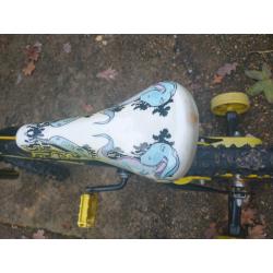 Bike with stabilisers