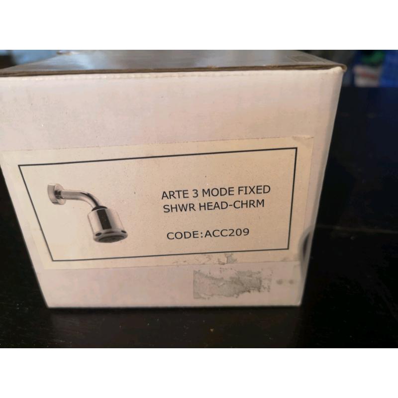 Arte 3 mode fixed shower head