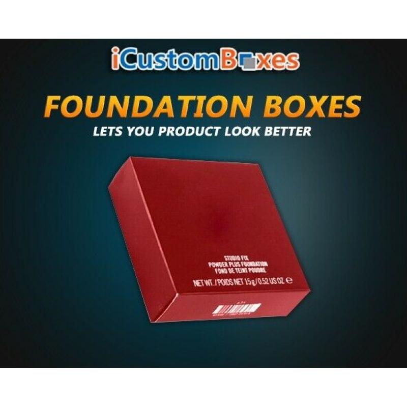 Give your product a new spirit with foundation boxes