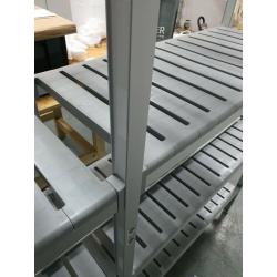 Various Eko Shelving units - made for commercial freezer - configuarable