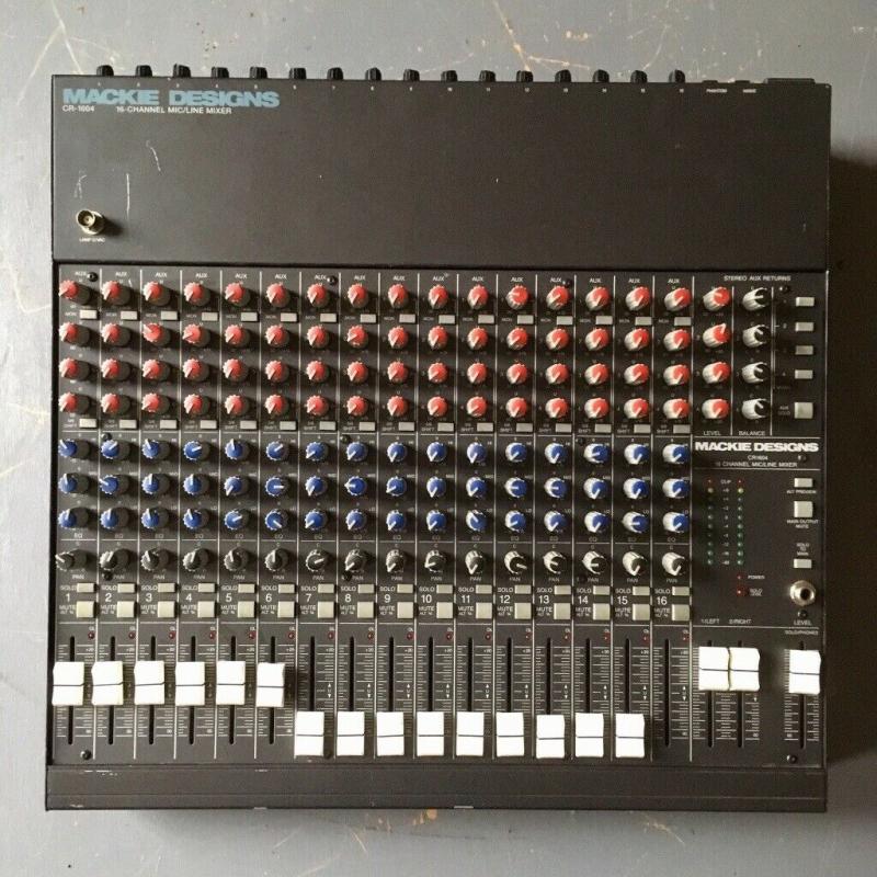 Mackie CR1604 Analogue Mixing Desk Spairs ?n? Repairs