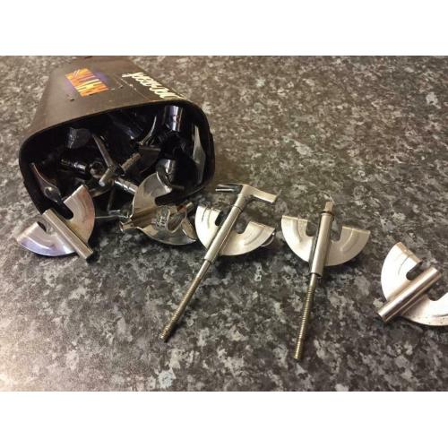 Drum mounting screws and brackets