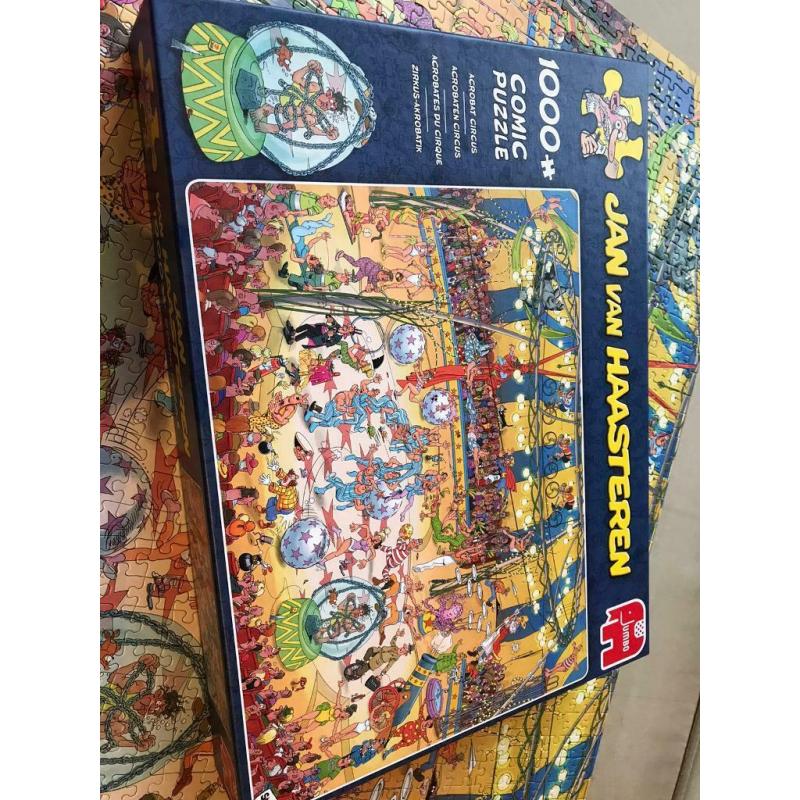 Jan van Haasteren 1000 piece jigsaw acrobat circus