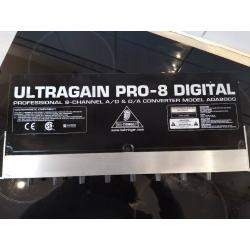 Behringer ADA-8000 8-channel Preamp & A-D/D-A Converter