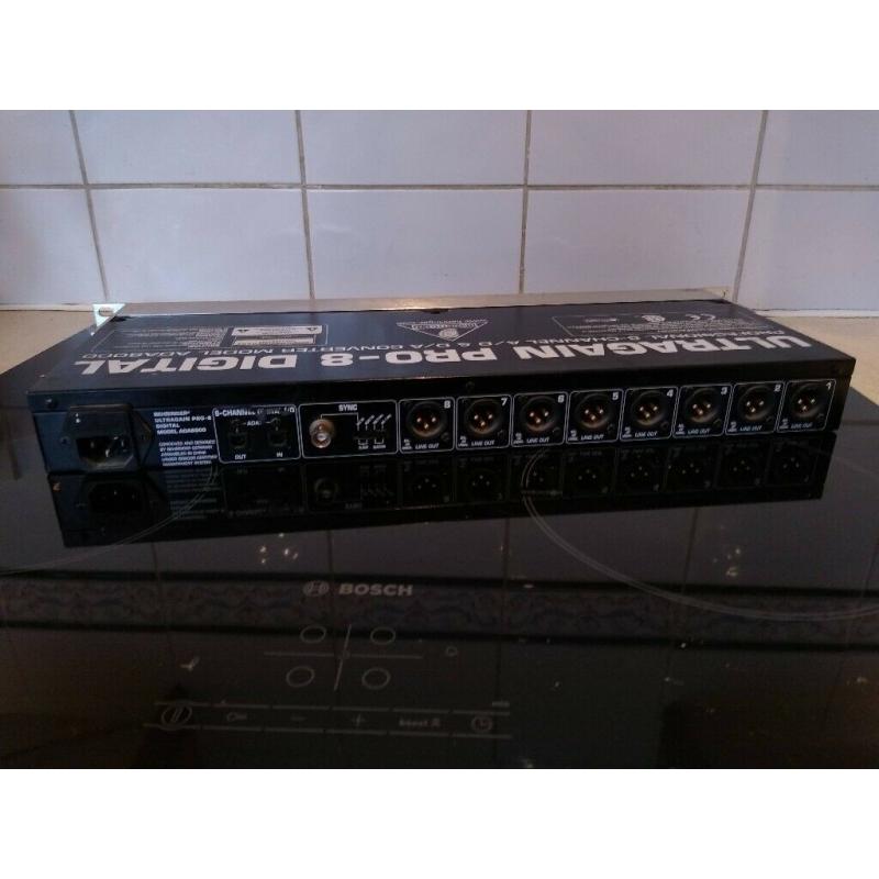 Behringer ADA-8000 8-channel Preamp & A-D/D-A Converter