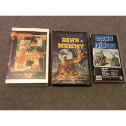 VHS Videos from 1970s /80s