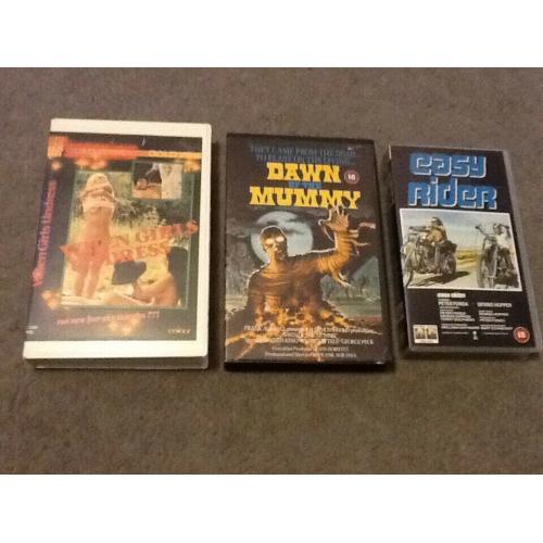 VHS Videos from 1970s /80s