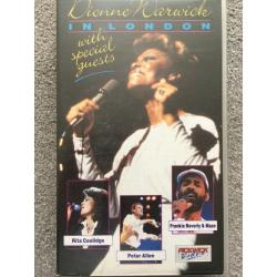 DIONNE WARWICK IN LONDON (VHS TAPE)