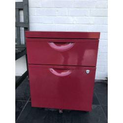 Filing cabinet with hanging files