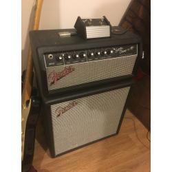 FENDER SUPER CHAMP X2 AND SC112 CABINET 1X12 80W SPEAKER & FOOTSWITCH