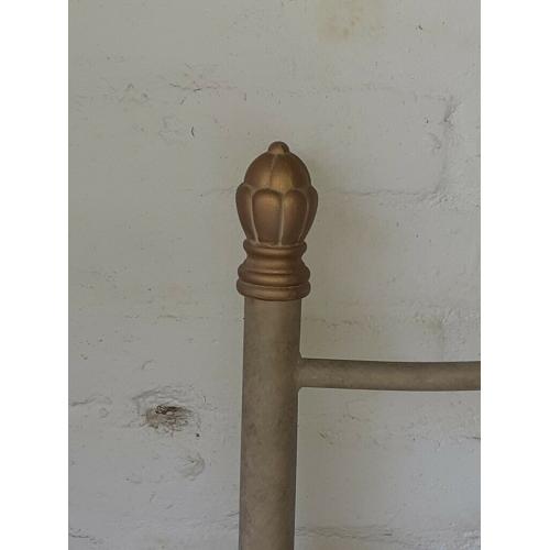 Metal headboard