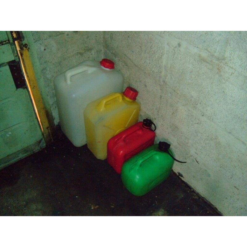 Free Containers for Liquids (Four ? Various)
