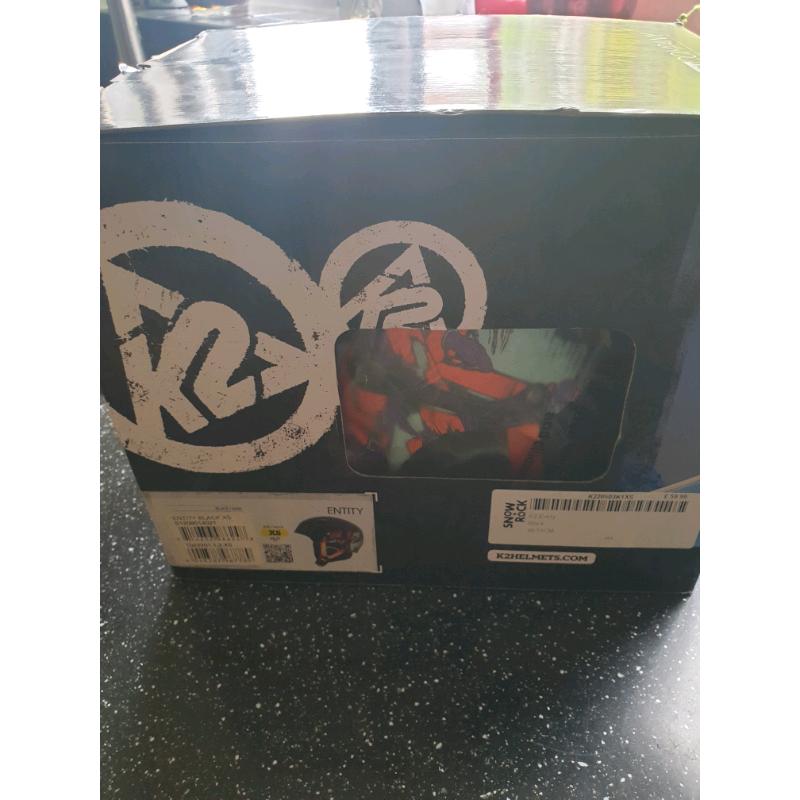 K2 Entity black/multi ski helmet XS 48-51cm