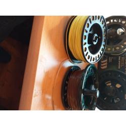 Lureflash Mamba Fly Reels and extra spools with lines