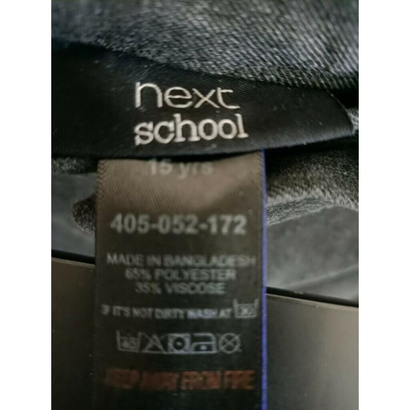 Next Boys School Trousers - Age 15