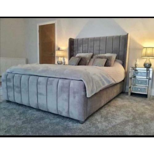 Wing back beds on sale