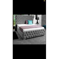 Wing back beds on sale
