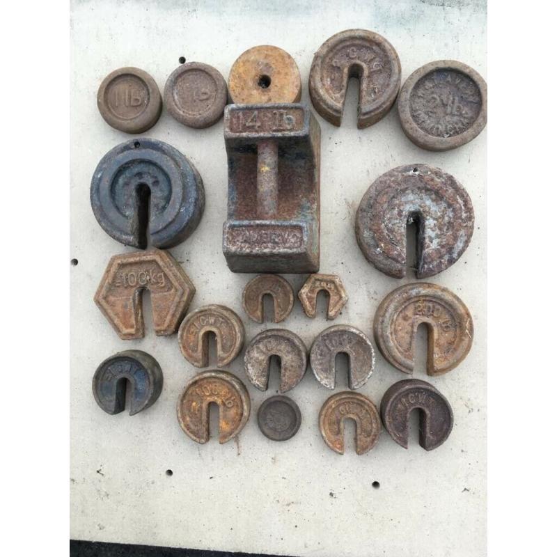Vintage Avery - weights selection