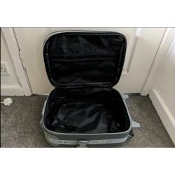 David Jolly branded - small carry on suitcase -Like new - used once with lock on top.