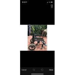 Wheelchair eco folding