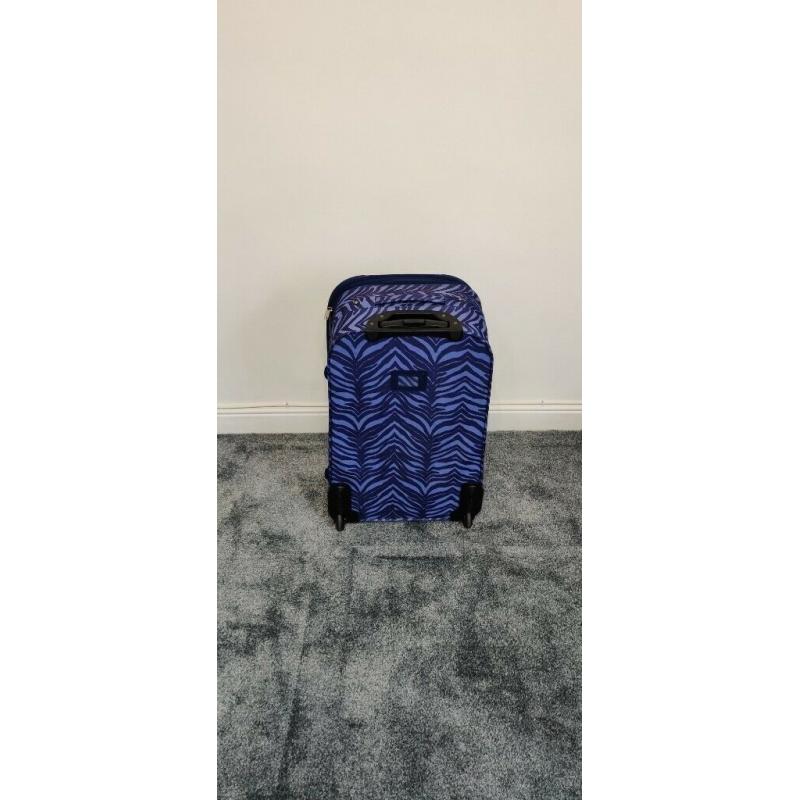 Large check-in suitcase.