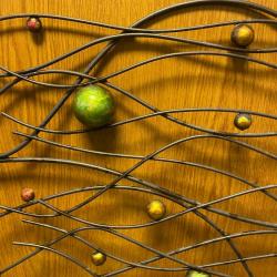 Metal wall art