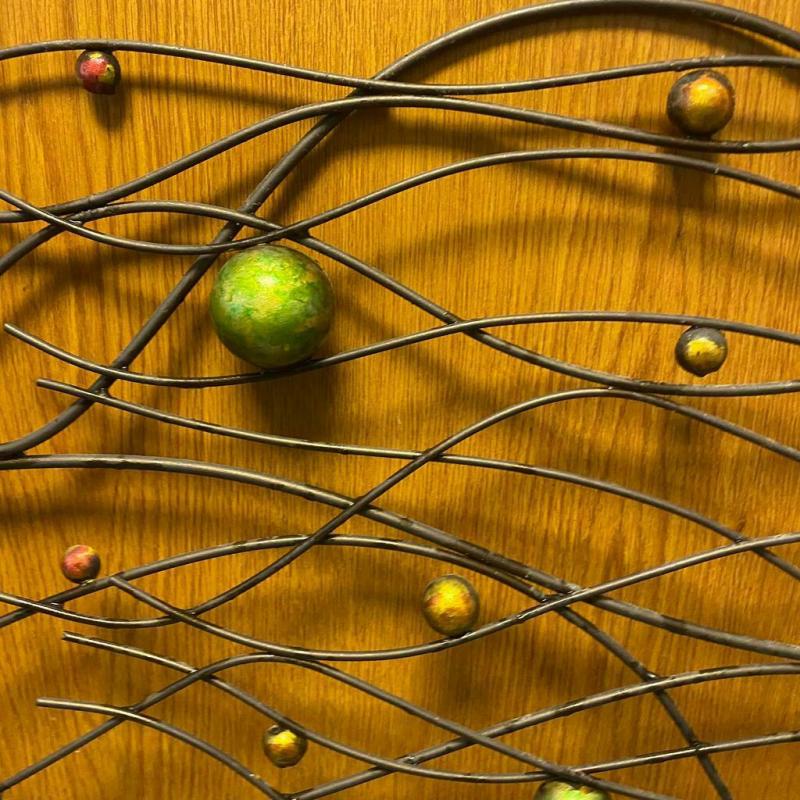 Metal wall art
