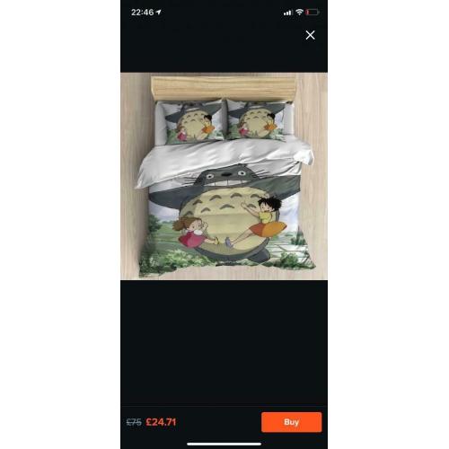 Anime bedding