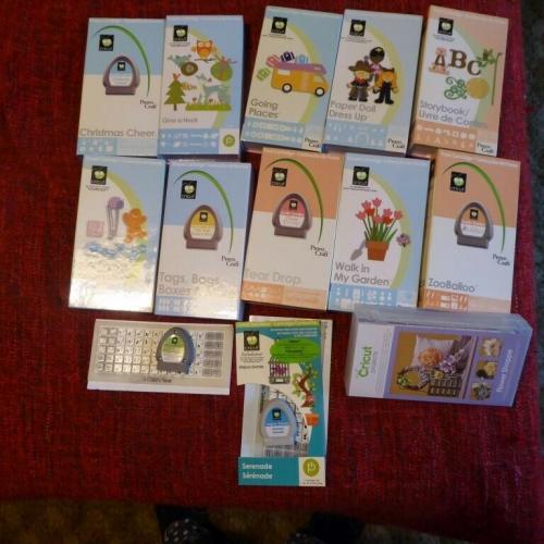 13 Unlinked Cricut Cartridges - Craft