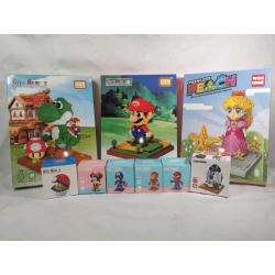 Nano block Building Block Sets Nintendo Mario Marvel Spiderman Iron