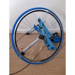 Tacx trainer and training wheel