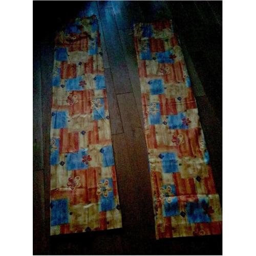 Country Style Curtains 62.75 x 69.75