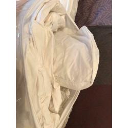 Duck Feather Mattress Topper single bed