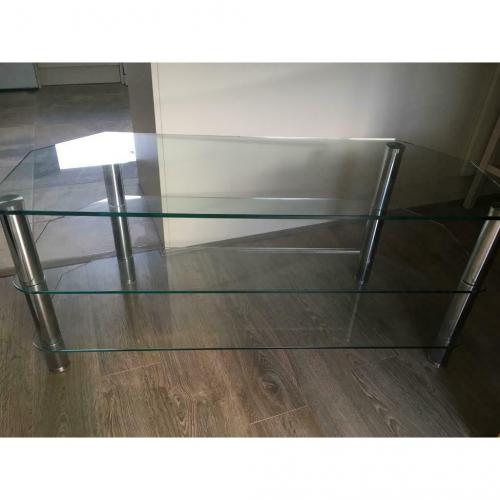 Free - Glass TV Stand - Heavy