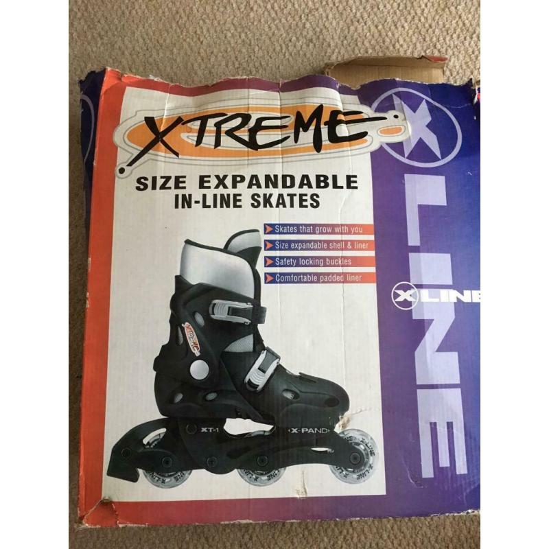 In-line Skates size expandable 2-5