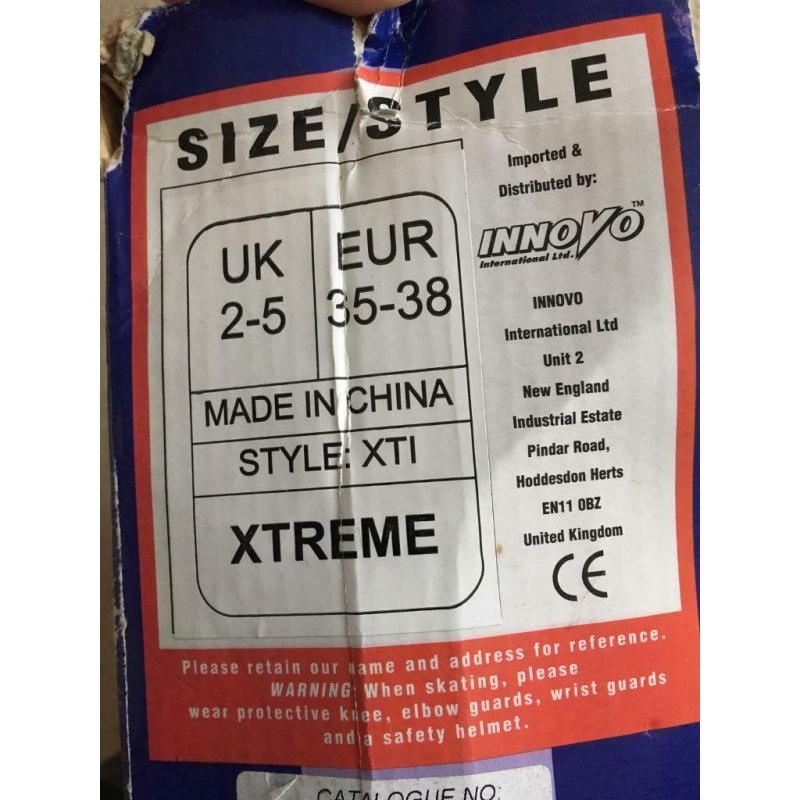 In-line Skates size expandable 2-5
