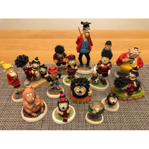Robert Harrop Beano Figures - Dennis the Menace and Back Street Gang