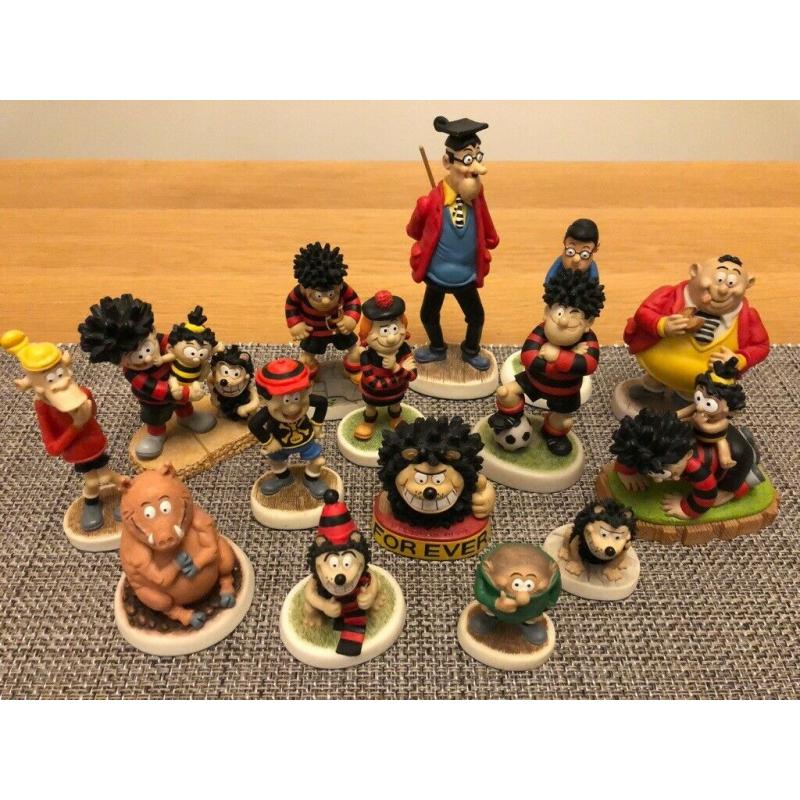 Robert Harrop Beano Figures - Dennis the Menace and Back Street Gang