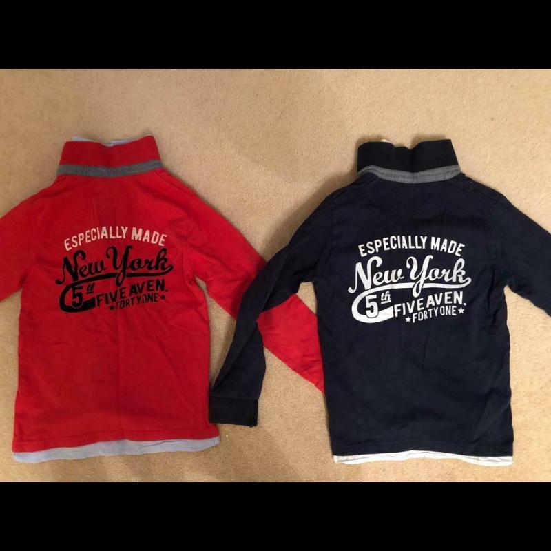 Size 9 - Polo shirts x 2 - boys