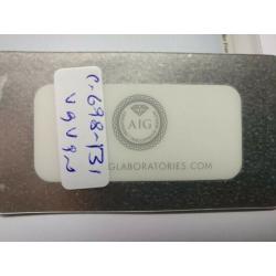 diamond Fancy Deep Bluish Green SI3 0,44 ct Marquise cut