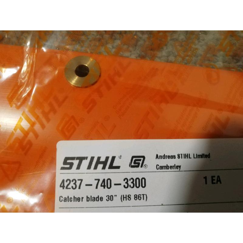 Stihl HS86T hedgetrimmer catcher plate