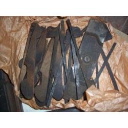 9 Vintage Wooden Moulding Planes