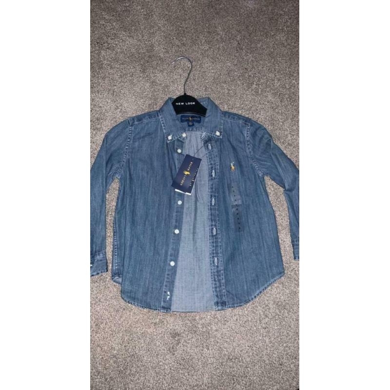 Boys Ralph Lauren Denim Shirt