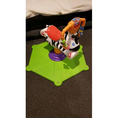 Bounce and Spin Zebra