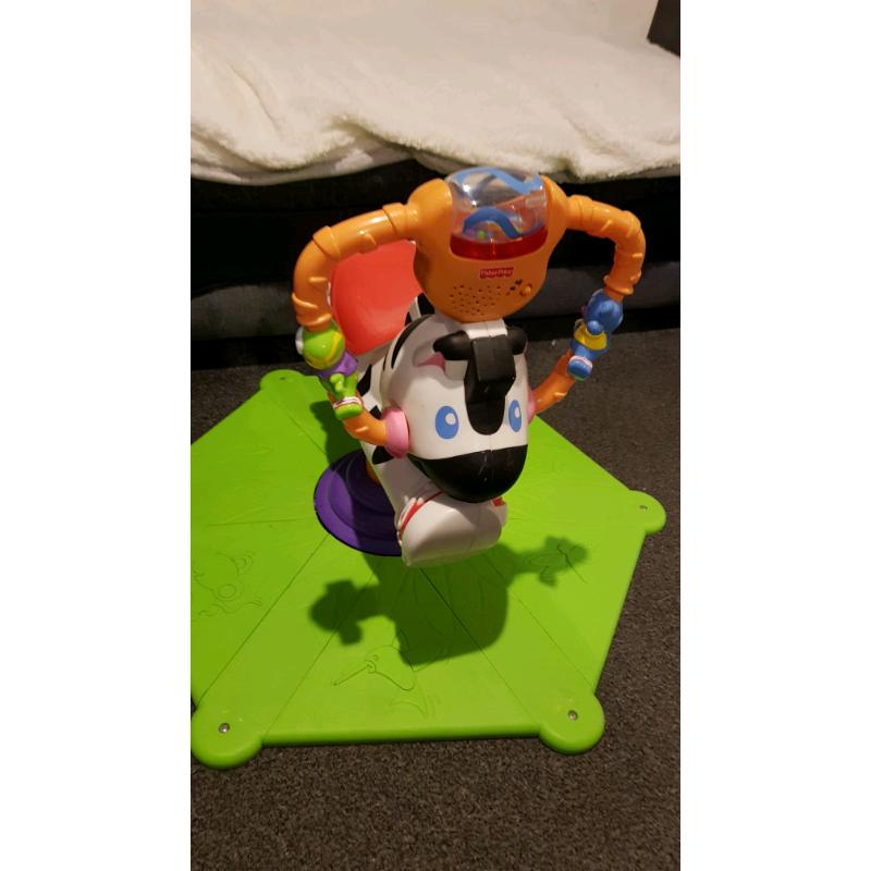Bounce and Spin Zebra