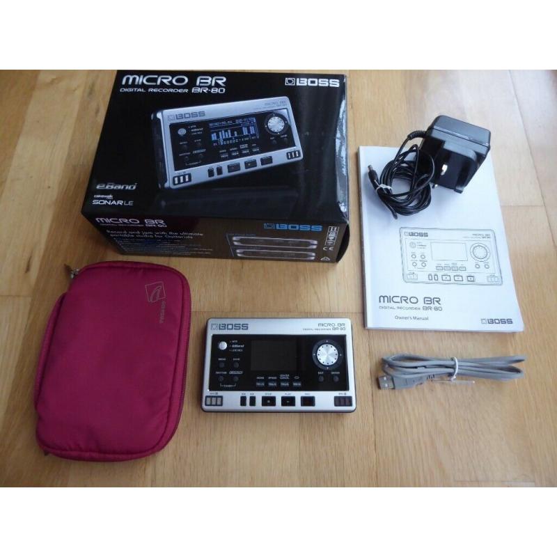 Boss Micro BR BR-80 Digital Recorder
