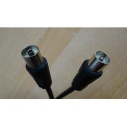 TV AERIAL Male to Female Coaxial Cable 1.5m 150cm Antenna Socket Extension Freeview SKY DVD VCR IG3