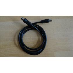 TV AERIAL Male to Female Coaxial Cable 1.5m 150cm Antenna Socket Extension Freeview SKY DVD VCR IG3