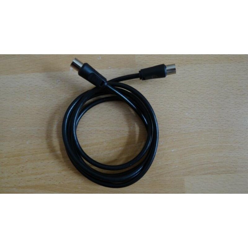 TV AERIAL Male to Female Coaxial Cable 1.5m 150cm Antenna Socket Extension Freeview SKY DVD VCR IG3