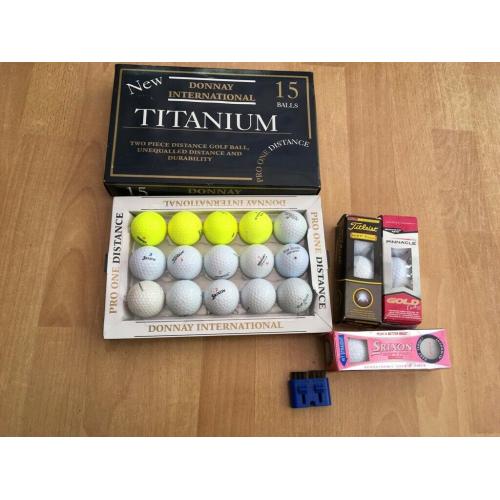 Perfect Christmas Stocking Filler! Excellent condition 24 boxed golf balls, including 9 new balls.